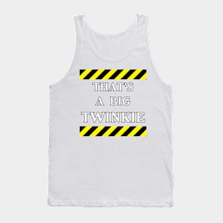 Ghostbusters "That's a big Twinkie" Winston Quote Tank Top